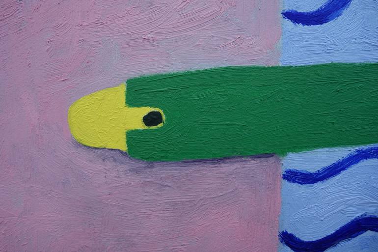 Original Abstract Expressionism Abstract Painting by Craig Moran