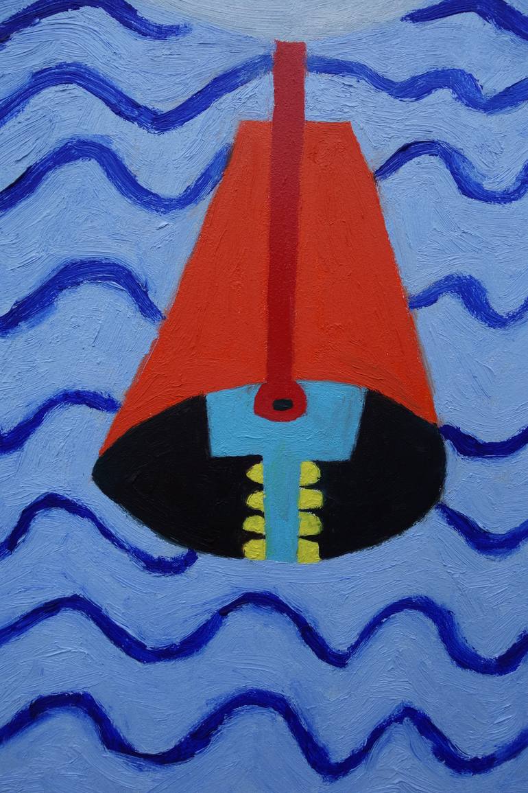 Original Abstract Expressionism Abstract Painting by Craig Moran