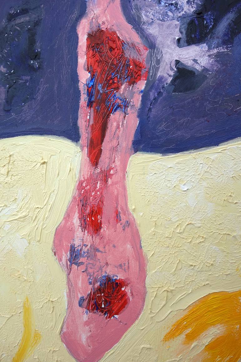 Original Abstract Expressionism Abstract Painting by Craig Moran