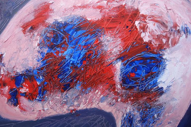 Original Abstract Expressionism Abstract Painting by Craig Moran