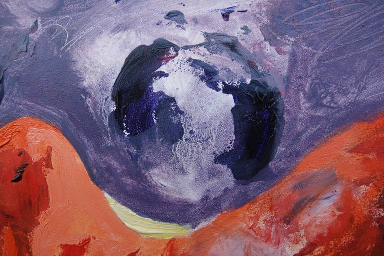 Original Abstract Expressionism Abstract Painting by Craig Moran