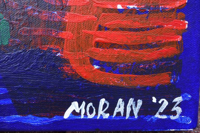 Original Abstract Expressionism Abstract Painting by Craig Moran