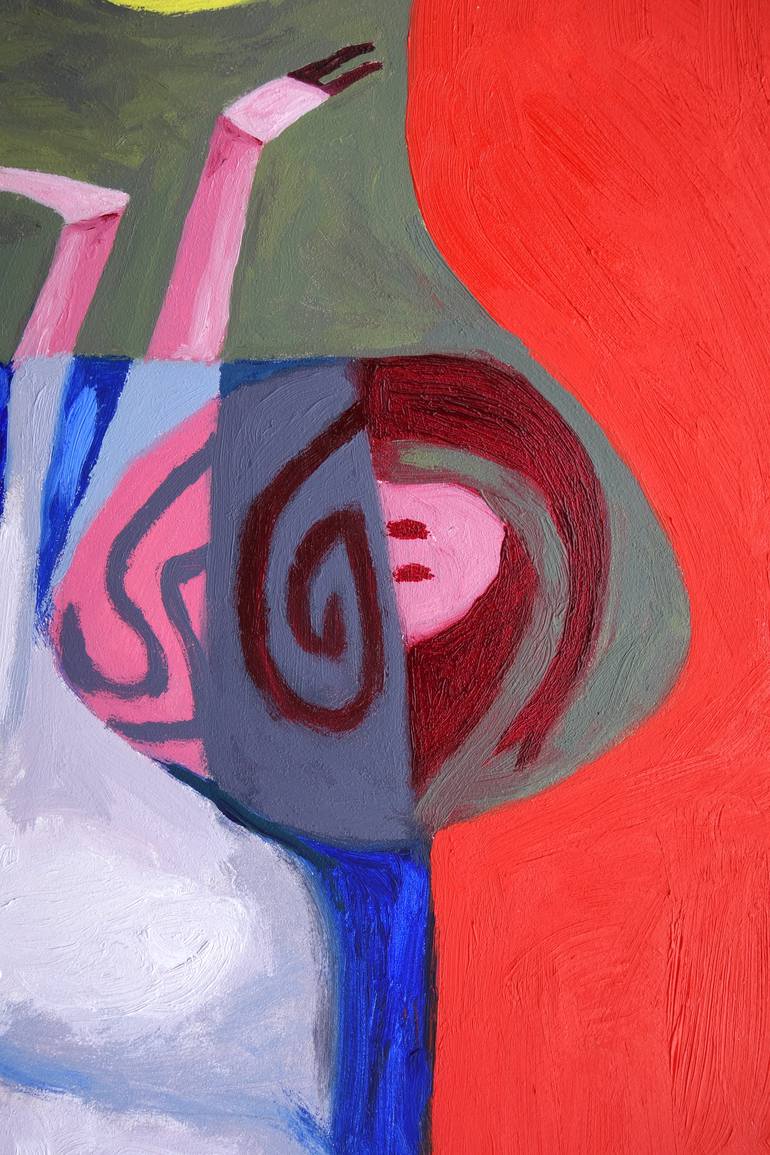 Original Abstract Expressionism Abstract Painting by Craig Moran