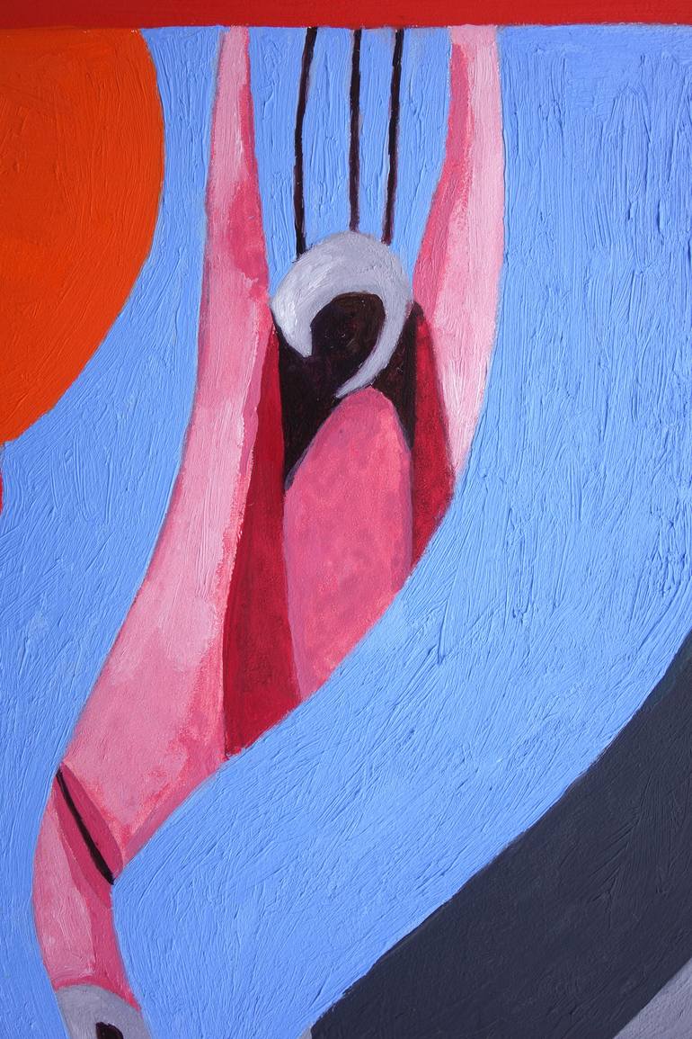 Original Abstract Expressionism Abstract Painting by Craig Moran