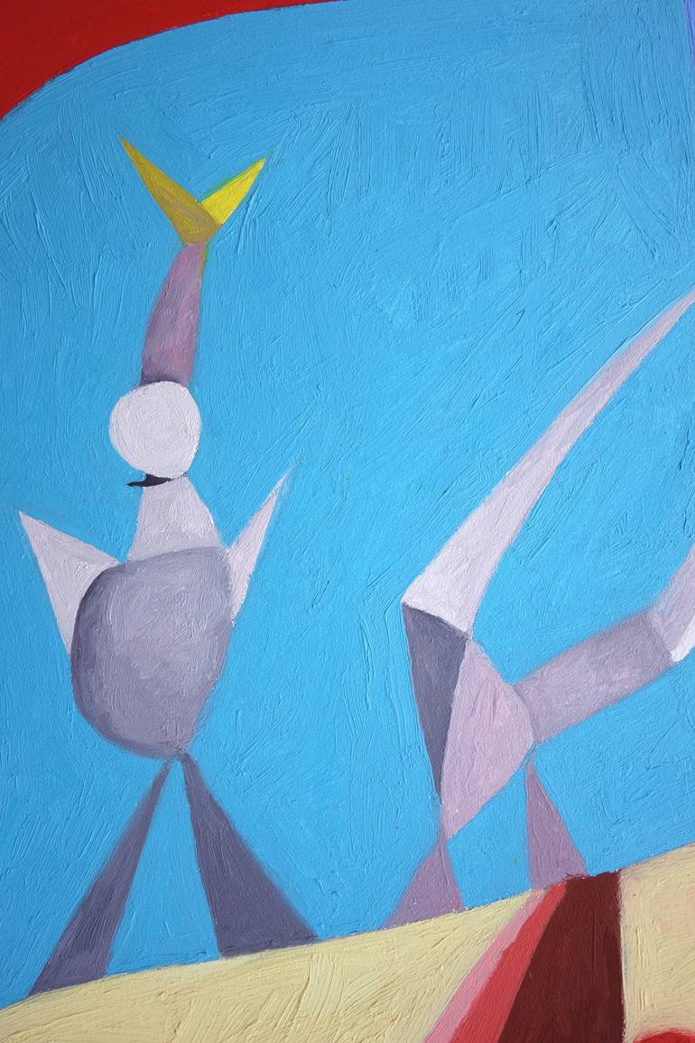 Original Abstract Expressionism Abstract Painting by Craig Moran