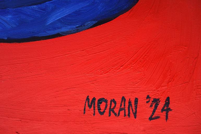 Original Abstract Expressionism Abstract Painting by Craig Moran