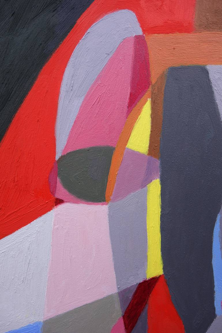 Original Abstract Expressionism Abstract Painting by Craig Moran