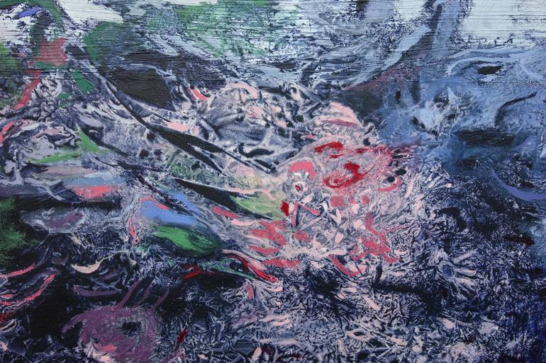 Original Abstract Expressionism Abstract Painting by Craig Moran