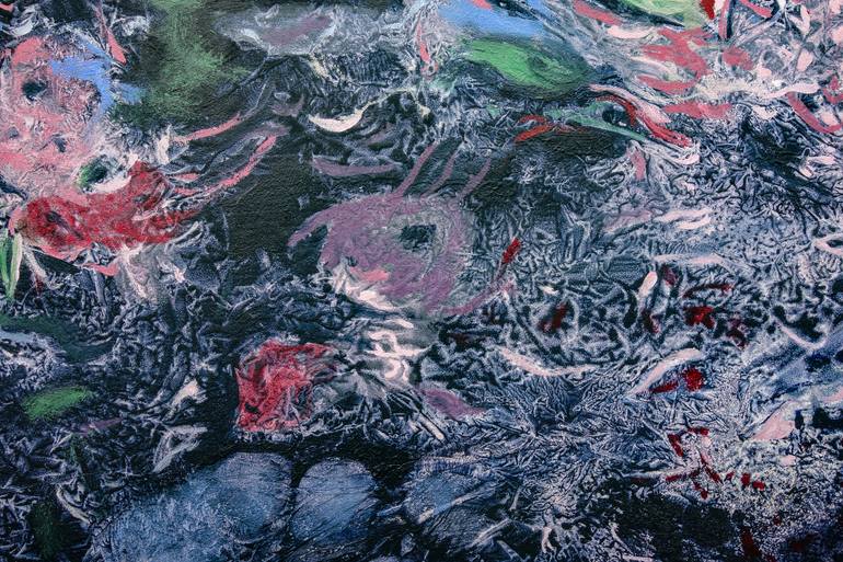 Original Abstract Expressionism Abstract Painting by Craig Moran