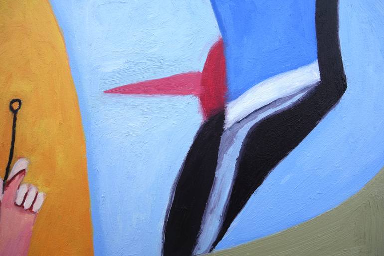 Original Abstract Expressionism Abstract Painting by Craig Moran