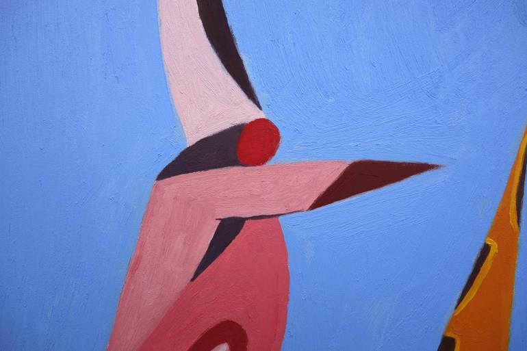 Original Abstract Expressionism Abstract Painting by Craig Moran