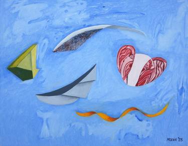 Original Abstract Expressionism Abstract Painting by Craig Moran