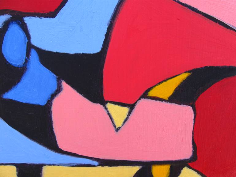 Original Abstract Expressionism Abstract Painting by Craig Moran