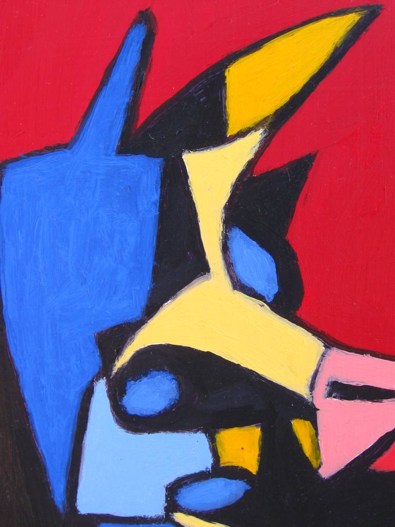 Original Abstract Expressionism Abstract Painting by Craig Moran