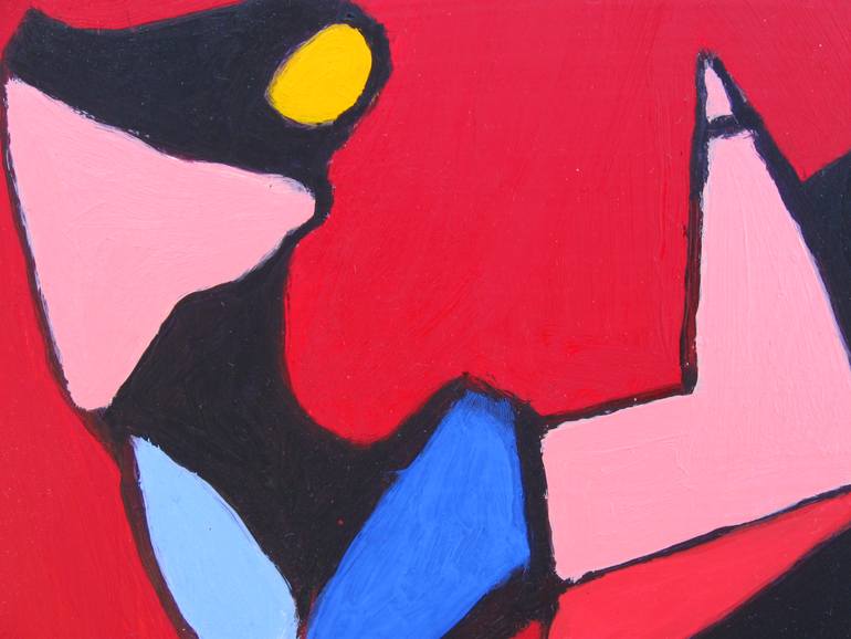 Original Abstract Expressionism Abstract Painting by Craig Moran