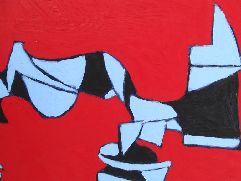 Original Abstract Expressionism Abstract Painting by Craig Moran