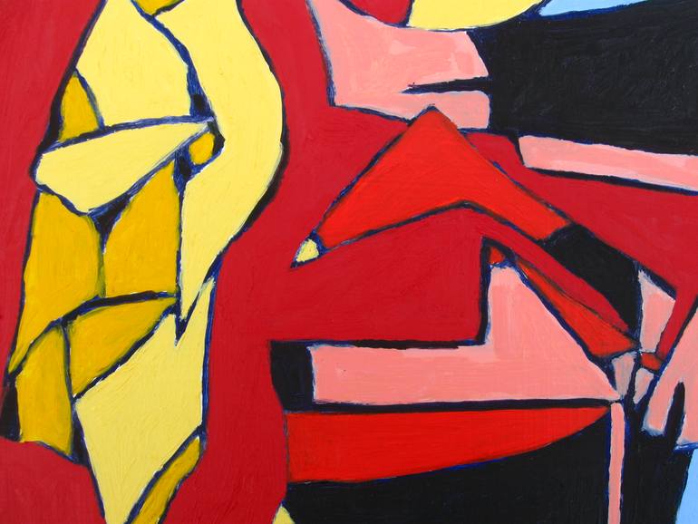 Original Abstract Expressionism Abstract Painting by Craig Moran