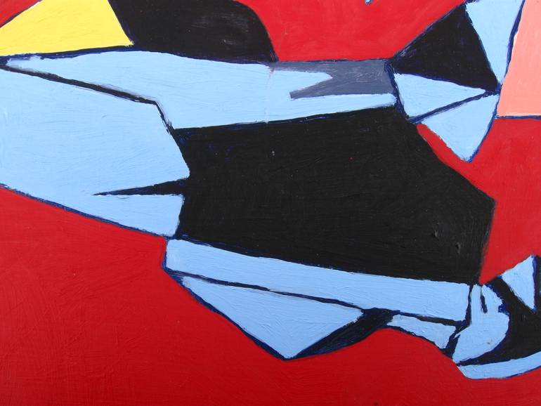 Original Abstract Expressionism Abstract Painting by Craig Moran