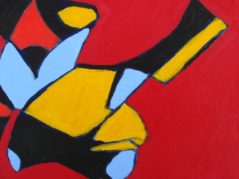 Original Abstract Expressionism Abstract Painting by Craig Moran