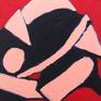 Like the figures in Matisse's Dance Painting.  
They circled about.  
Against an empty red space.