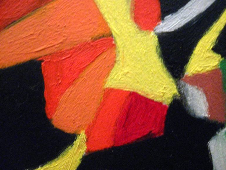 Original Abstract Expressionism Abstract Painting by Craig Moran