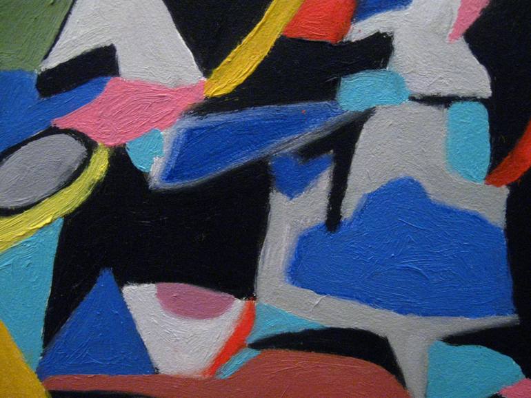 Original Abstract Expressionism Abstract Painting by Craig Moran