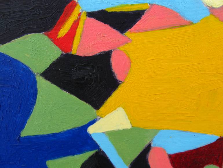 Original Abstract Expressionism Abstract Painting by Craig Moran