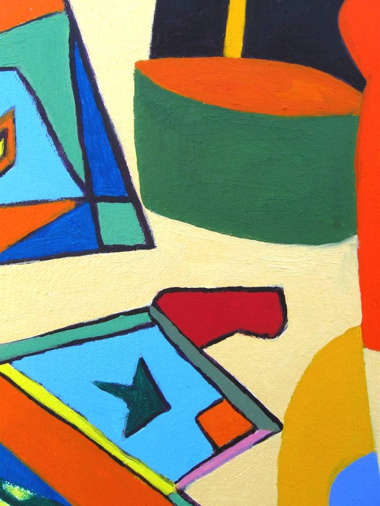 Original Abstract Expressionism Abstract Painting by Craig Moran