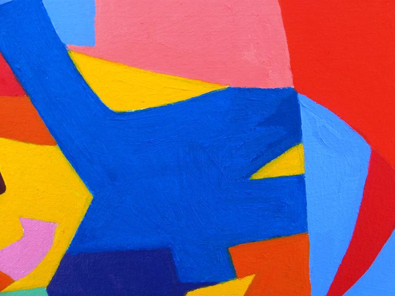Original Abstract Expressionism Abstract Painting by Craig Moran