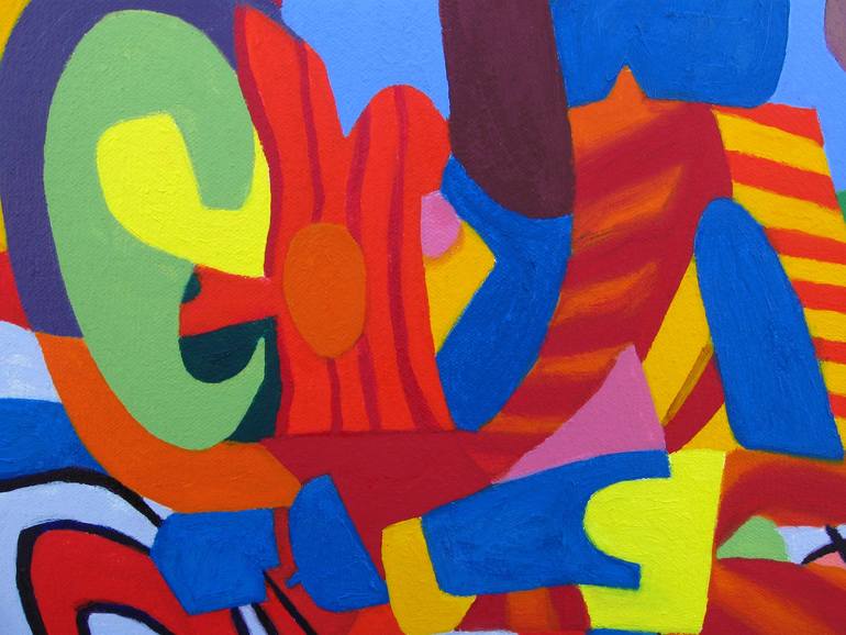 Original Abstract Expressionism Abstract Painting by Craig Moran