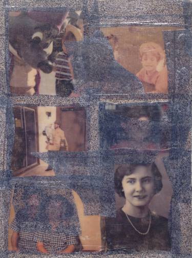 Original Abstract People Collage by Craig Moran