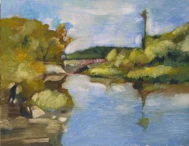 Print of Impressionism Landscape Paintings by Craig Moran