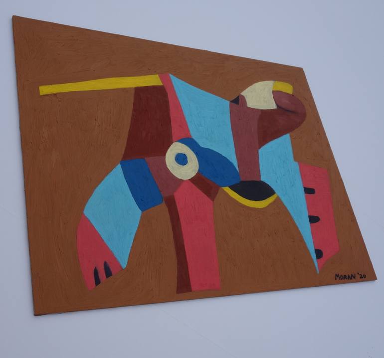 Original Abstract Expressionism Abstract Painting by Craig Moran