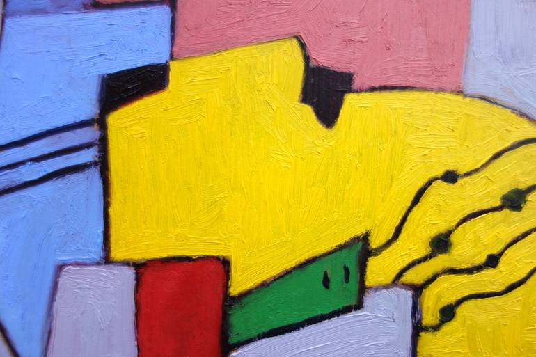 Original Abstract Expressionism Abstract Painting by Craig Moran