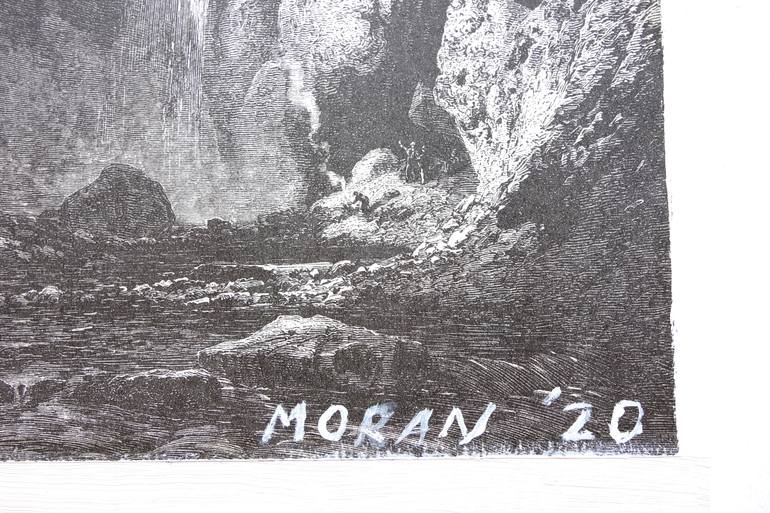 Original Surrealism Abstract Collage by Craig Moran