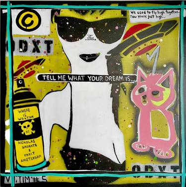 Original Pop Art Pop Culture/Celebrity Paintings by ODXT-Dean Rosenzweig