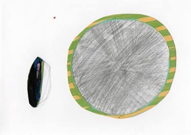 Original Abstract Expressionism Abstract Drawings by Sylwia Kaden
