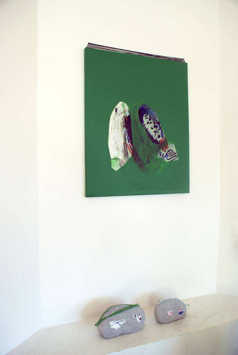 Original Abstract Expressionism Abstract Painting by Sylwia Kaden