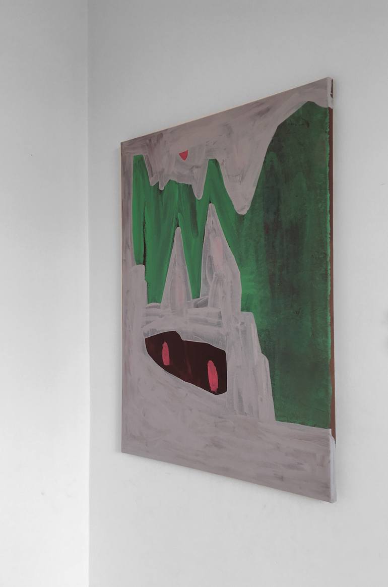 Original Abstract Expressionism Abstract Painting by Sylwia Kaden