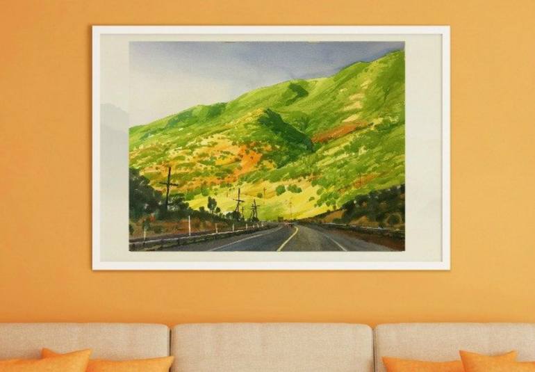 Original Other Landscape Painting by Salvador Alvarez