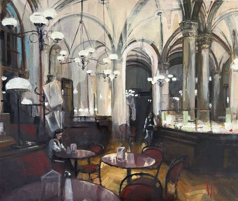 Original Contemporary Cities Paintings by Harold Aupetit