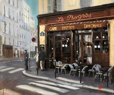 Original Food & Drink Paintings by Harold Aupetit