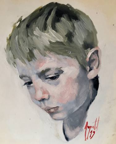 Original Portrait Paintings by Harold Aupetit