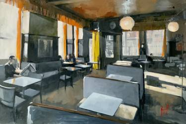 Original Contemporary Cities Paintings by Harold Aupetit