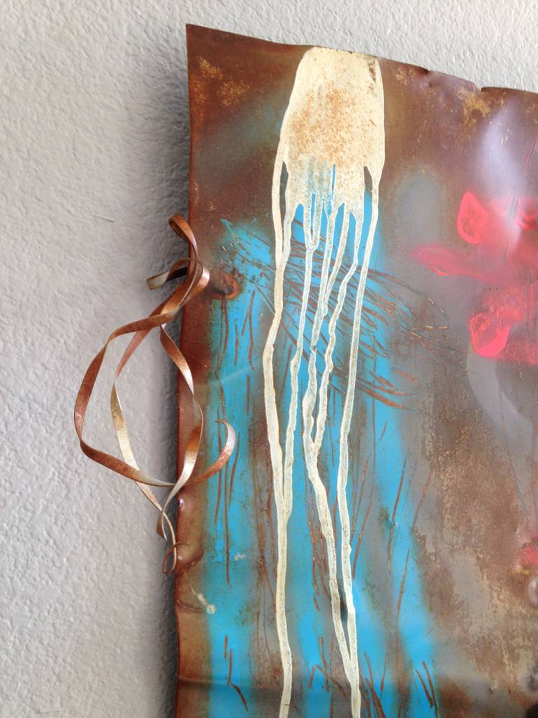 Original Abstract Expressionism Abstract Painting by Omar Wysong