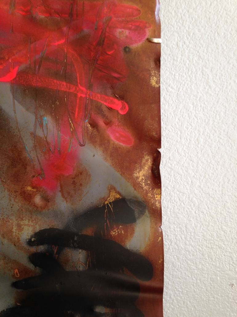 Original Abstract Expressionism Abstract Painting by Omar Wysong