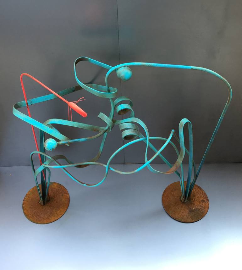 Original Abstract Sculpture by Omar Wysong