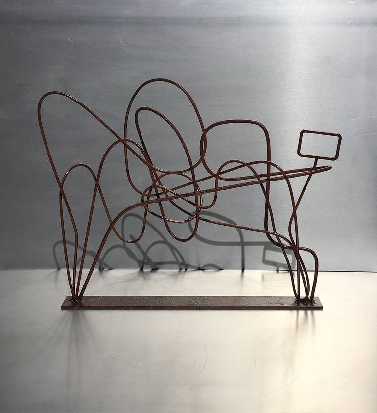Original Abstract Sculpture by Omar Wysong