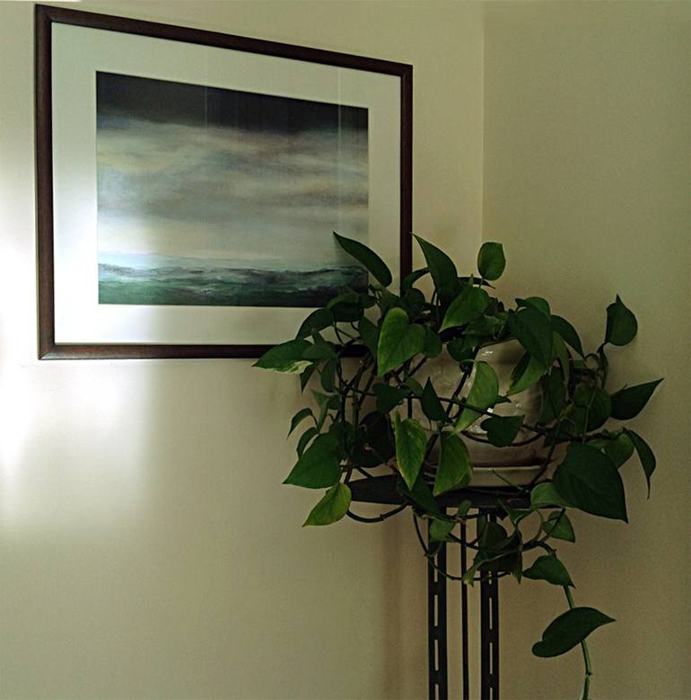 Original Impressionism Landscape Painting by Myriam O