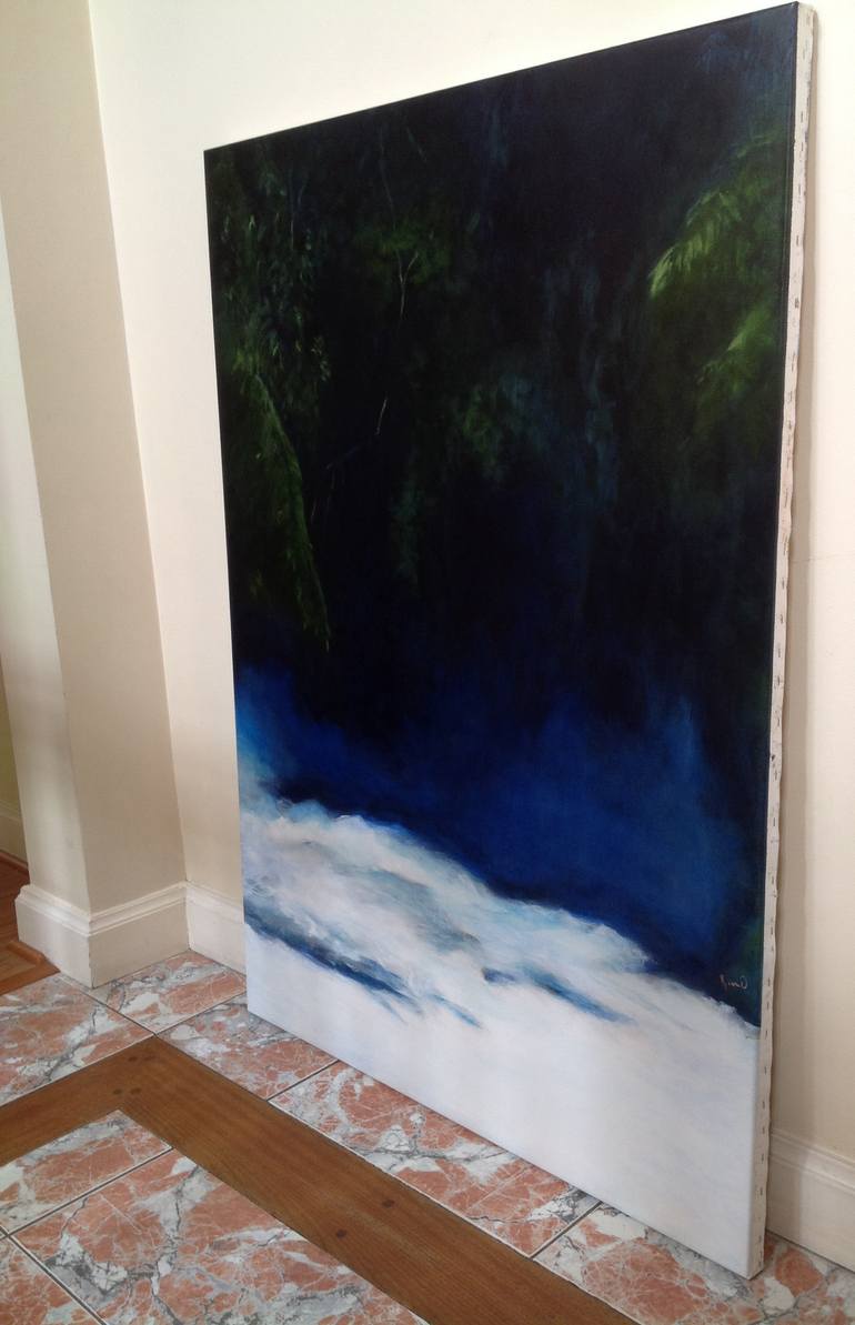 Original Impressionism Water Painting by Myriam O